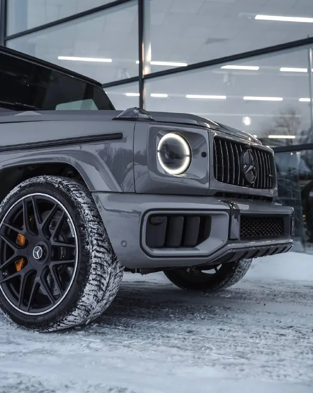 Передняя часть Mercedes-AMG G 63 после доработки