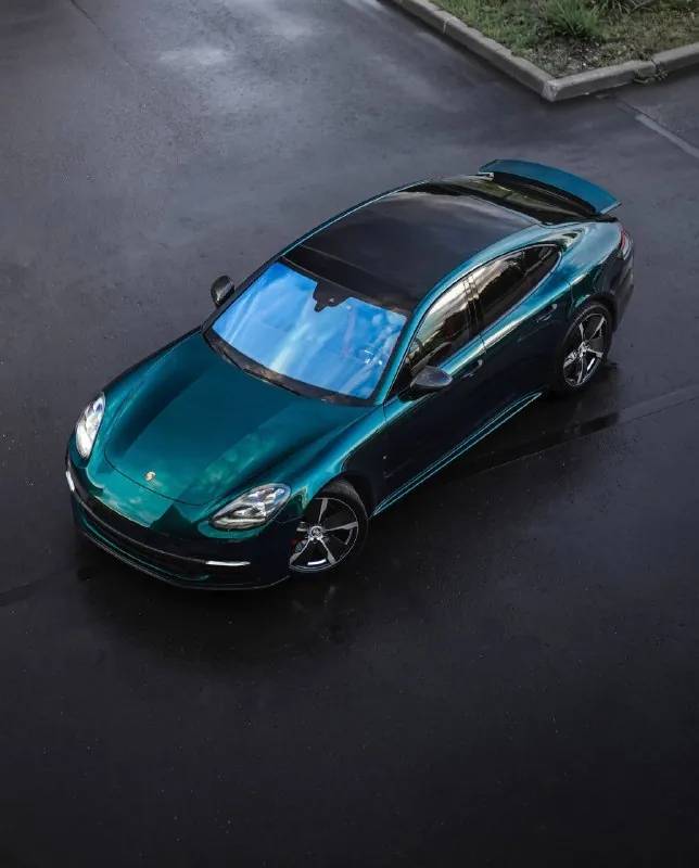 Porsche Panamera в цветном полиуретане — проект Top Level