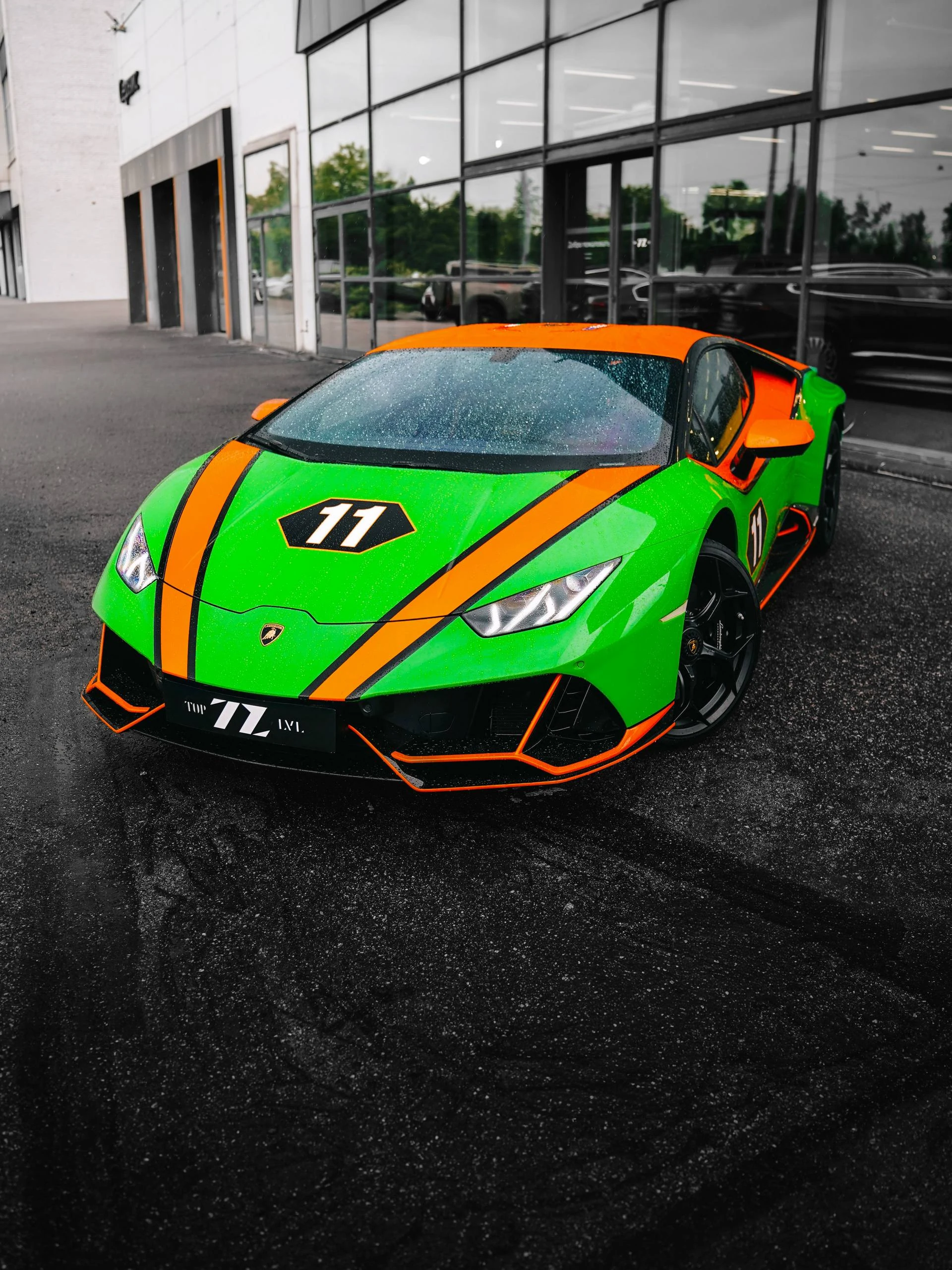 Lamborghini Huracan EVO GT Celebration после обслуживания