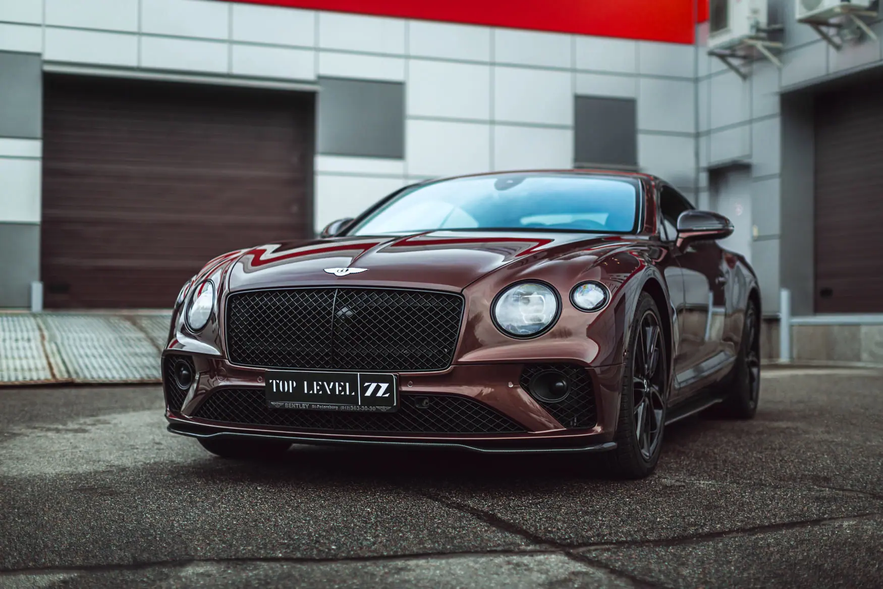 Bentley Continental GT W12 после работ в Top Level