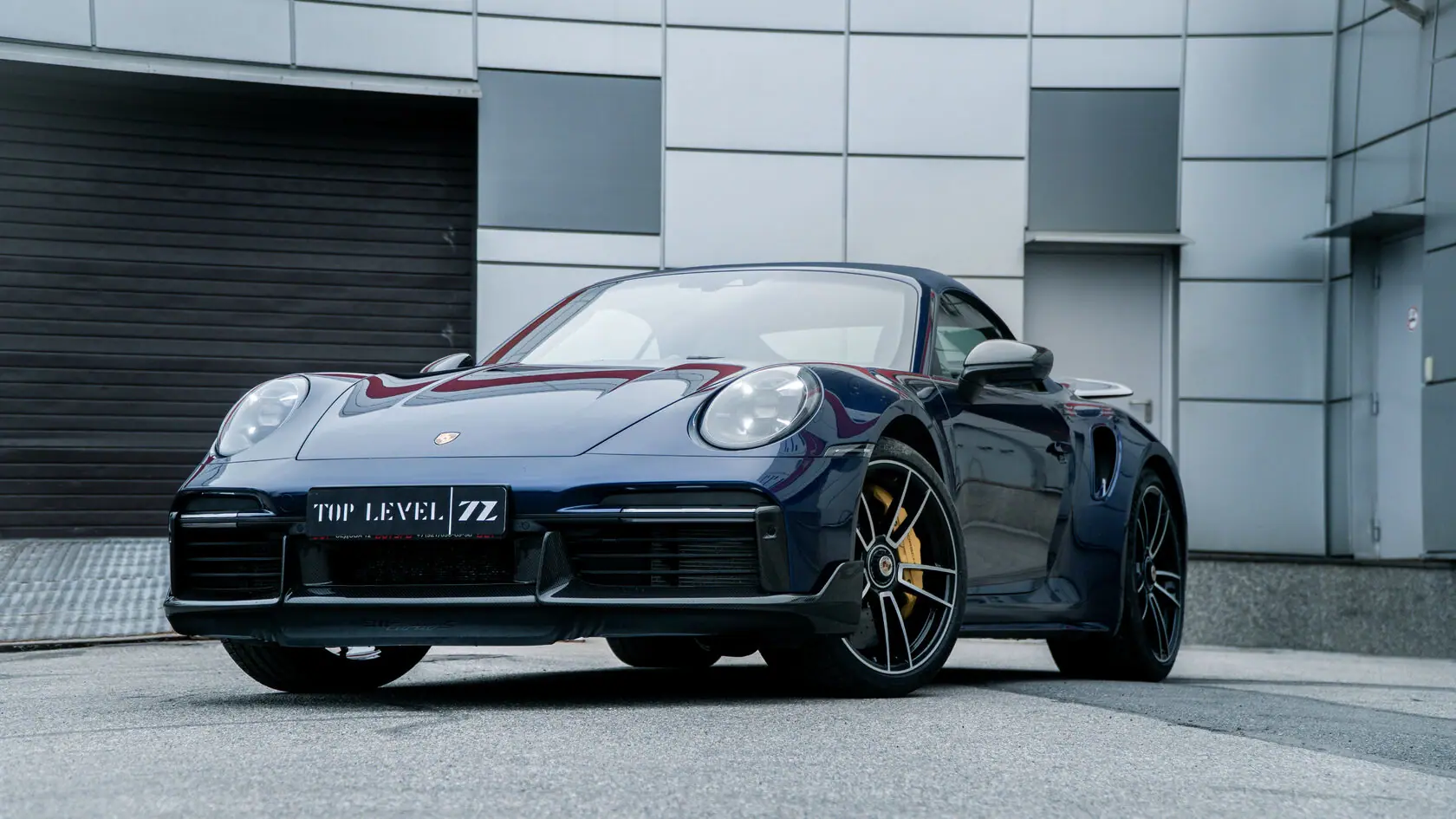 Porsche 911 Turbo S после работ в Top Level