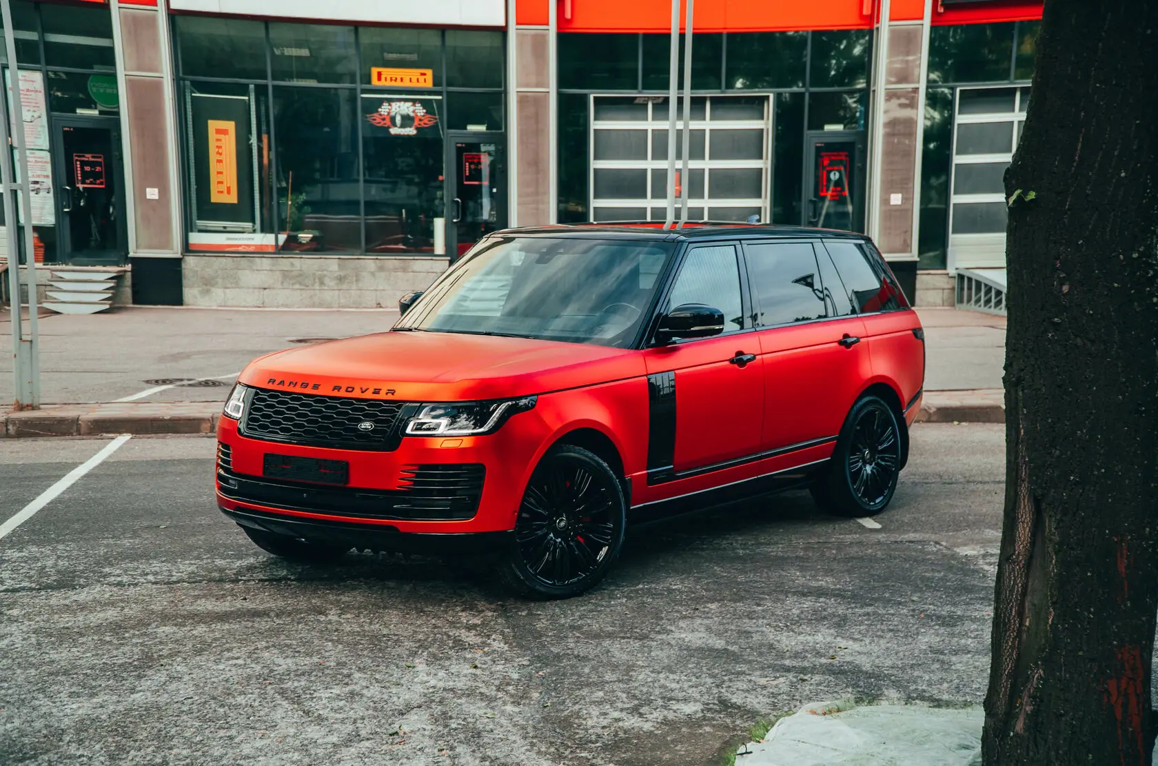 Range Rover после работ в Top Level