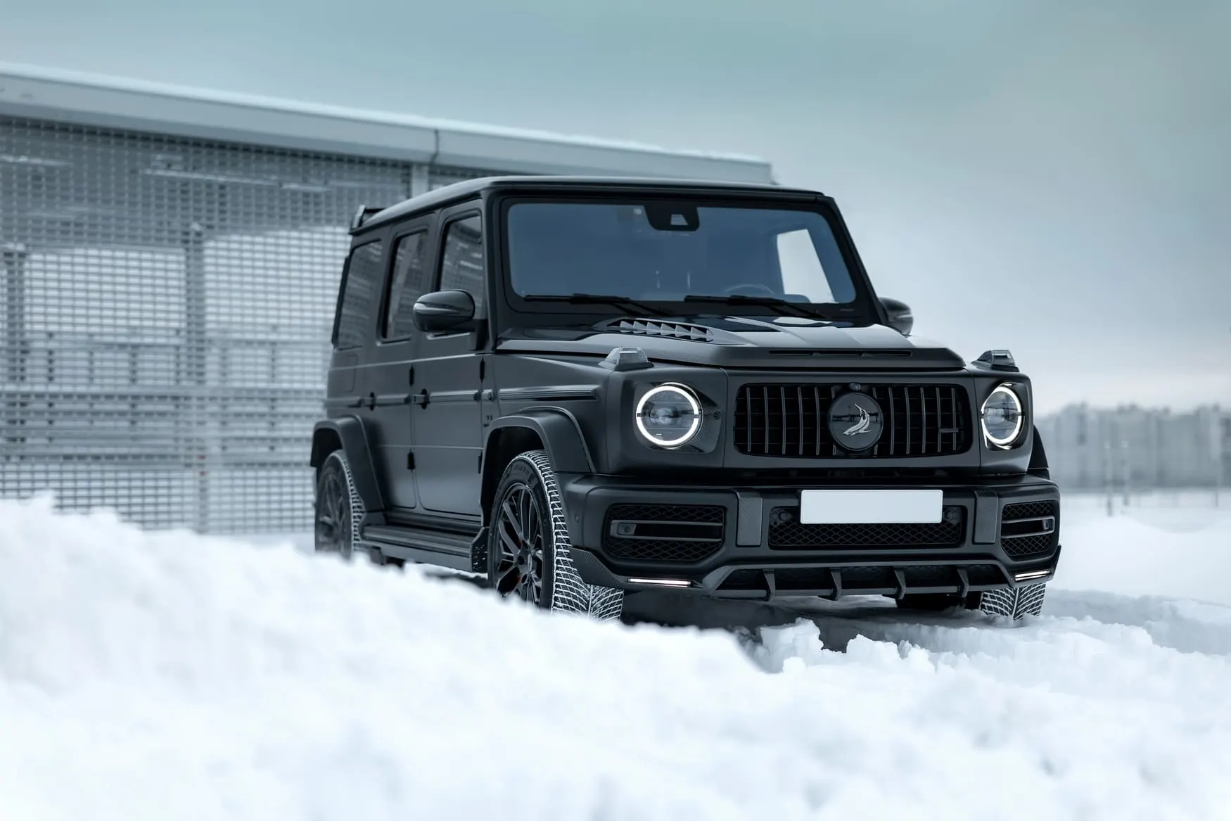 Доработка G-class: процесс работы в Top Level