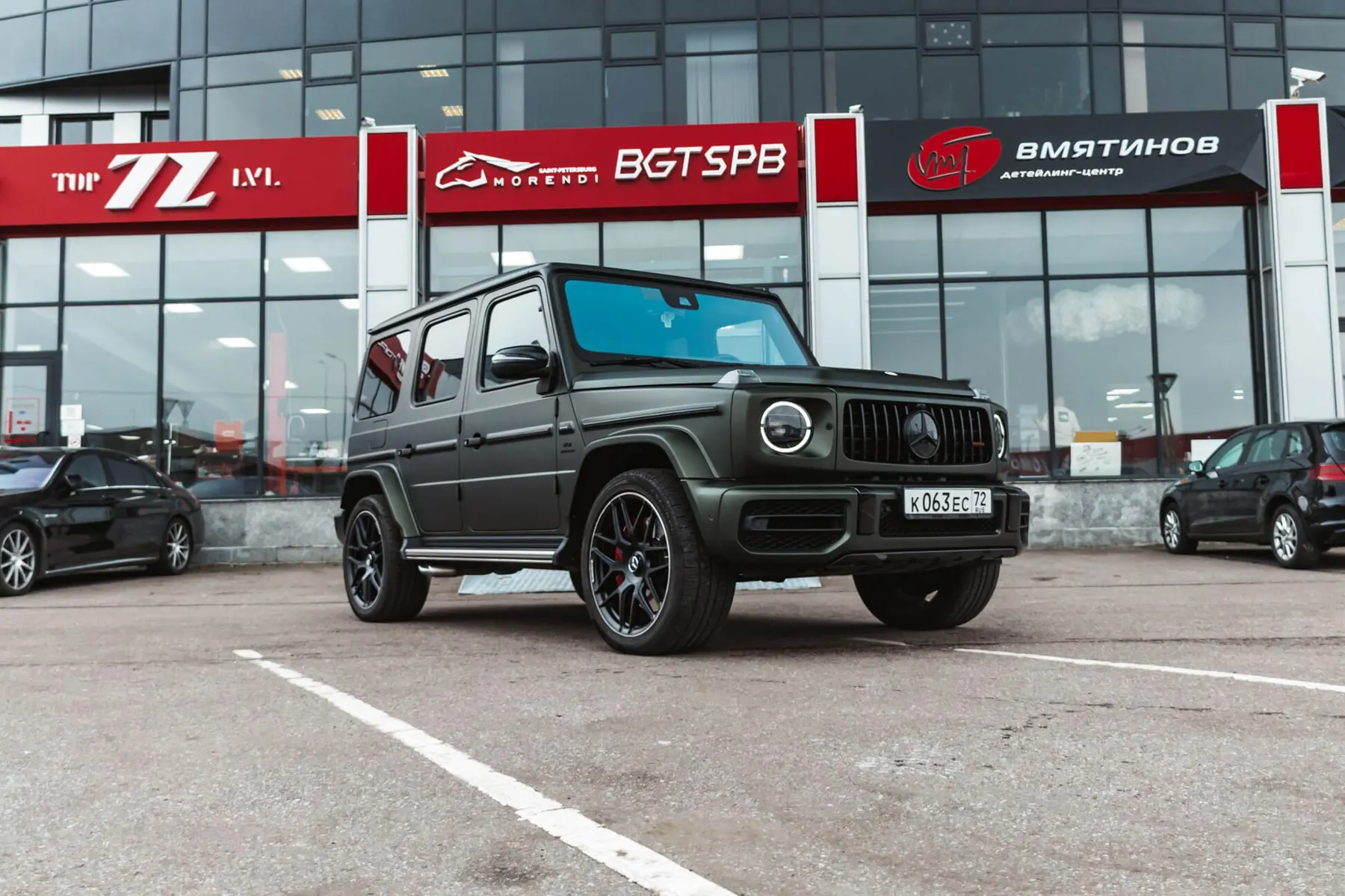 Доработка G-class — работа Top Level