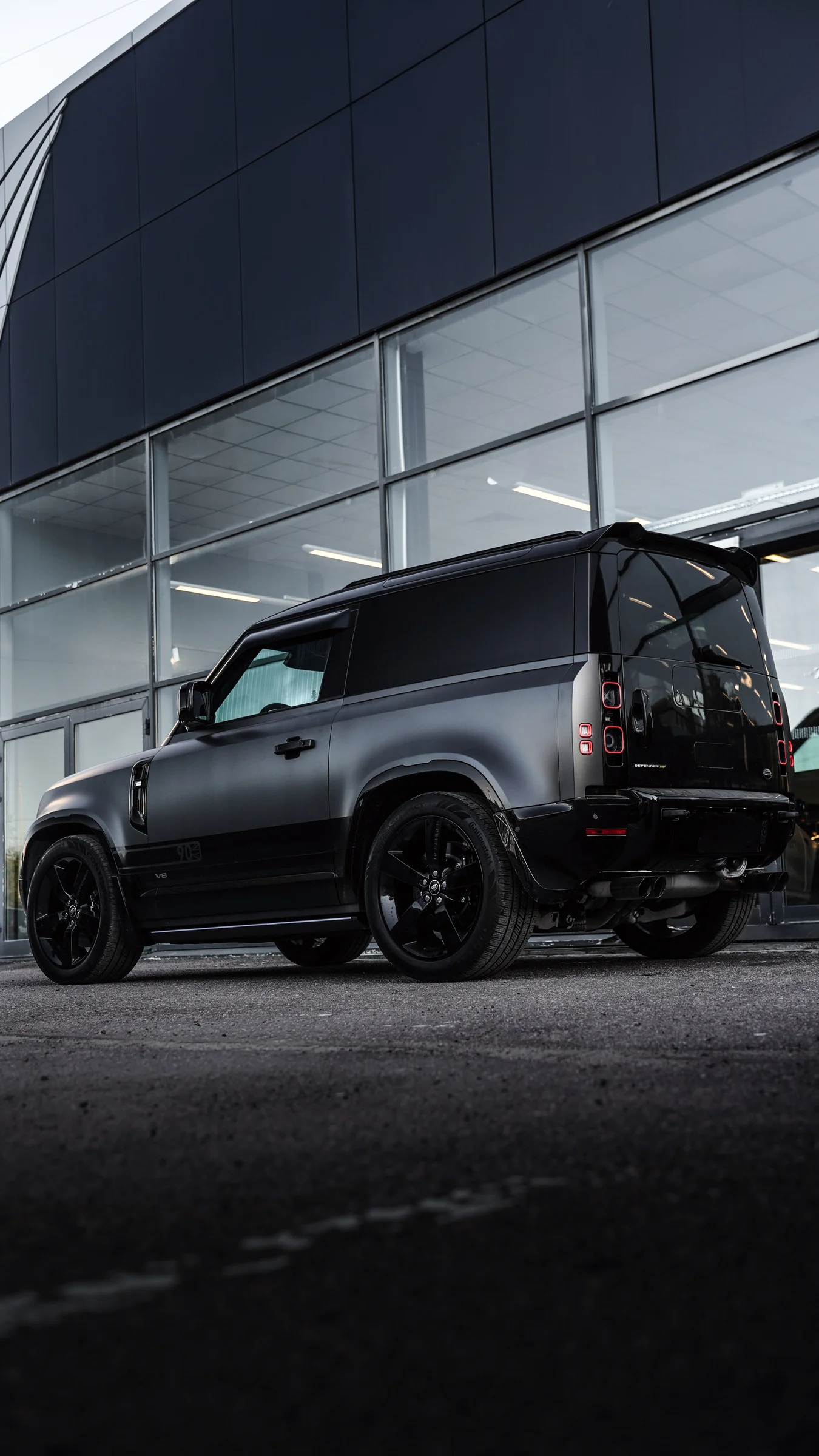 Land Rover Defender после работ Top Level